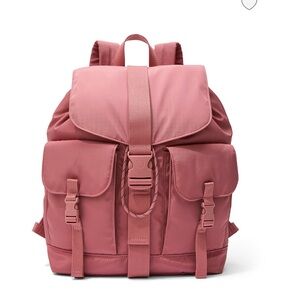 Victoria secret soft Begonia Backpack with multiples pockets
